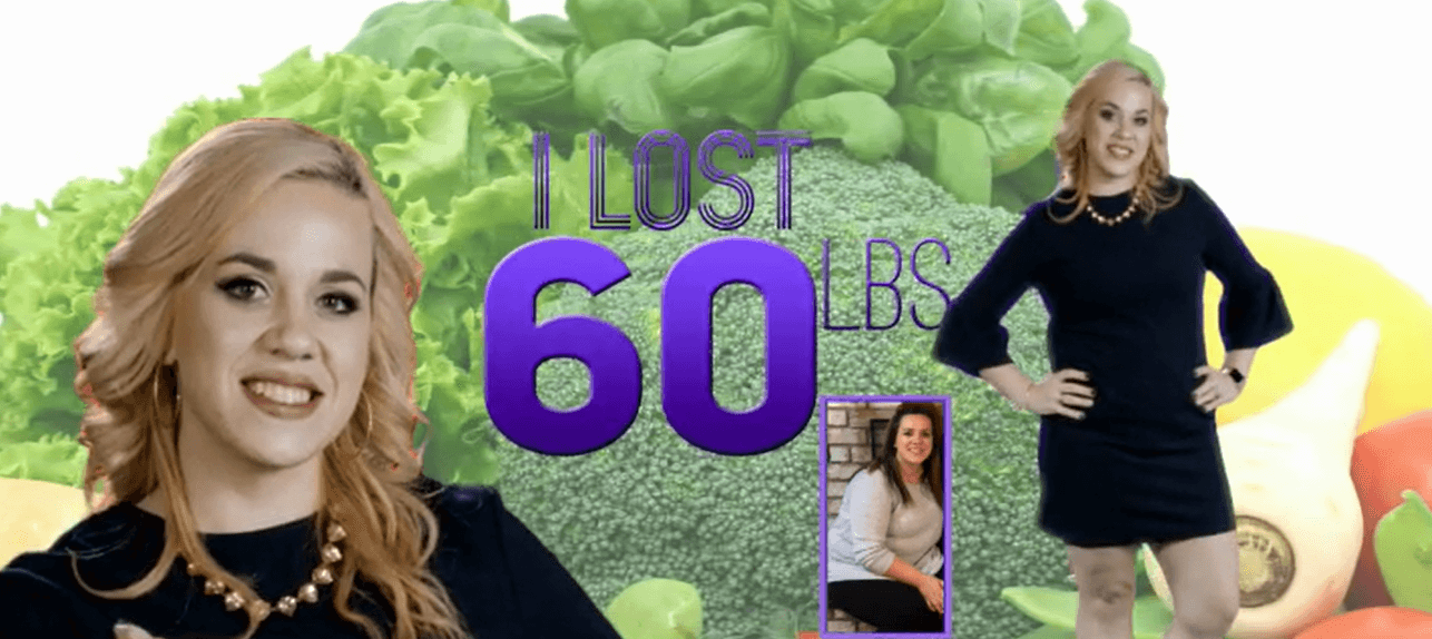 60lb Weight Loss Before and After Woman