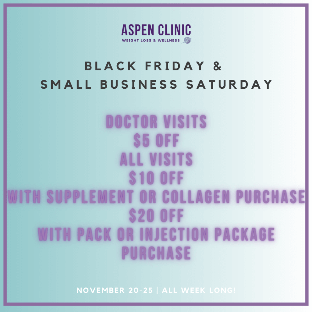 Various Black Friday and Small Business Saturday deals being offered