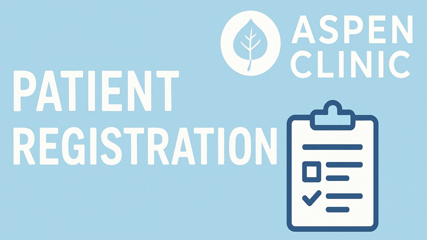 Aspen Clinic patient registration